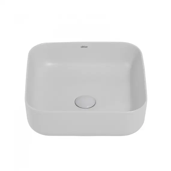 РАКОВИНА НАКЛАДНАЯ ABBER RECHTECK AC2211MLG СВЕТЛО-СЕРАЯ МАТОВАЯ