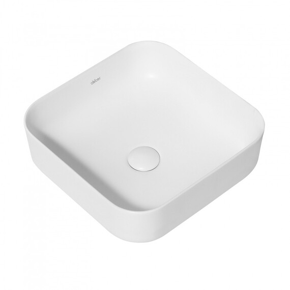РАКОВИНА НАКЛАДНАЯ ABBER RECHTECK AC2211MW БЕЛАЯ МАТОВАЯ