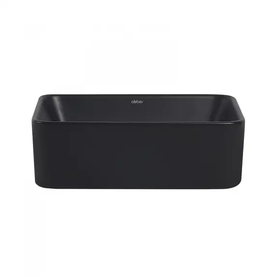 РАКОВИНА НАКЛАДНАЯ ABBER RECHTECK AC2213MB ЧЕРНАЯ МАТОВАЯ