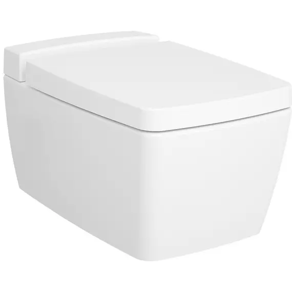 ПОДВЕСНОЙ БЕЗОБОДКОВЫЙ УНИТАЗ VITRA METROPOLE RIM-EX С ЕМКОСТЬЮ ДЛЯ ЧИСТЯЩЕЙ ЖИДКОСТИ