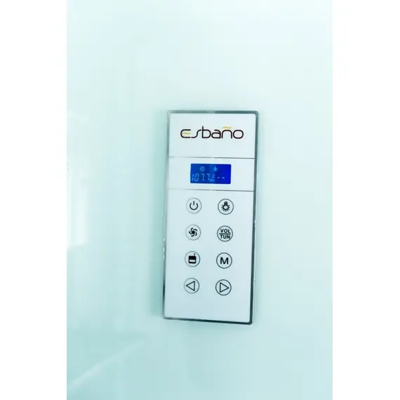 КАБИНА ДУШЕВАЯ ESBANO ES-L 115 СR ПРАВ. (С ПОДСВЕТКОЙ)