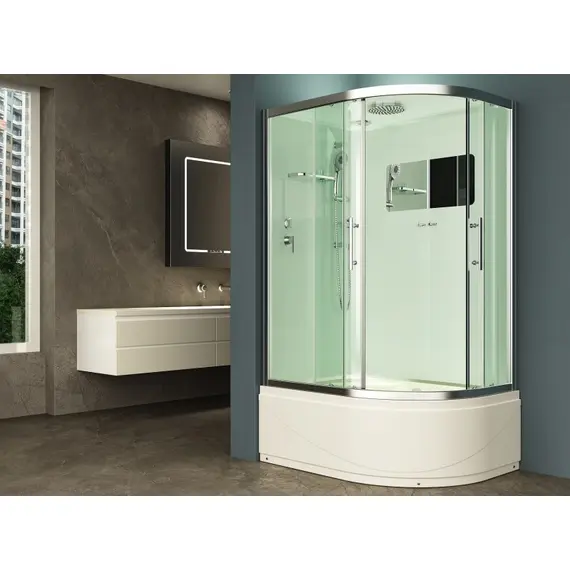 КАБИНА ДУШЕВАЯ ESBANO EST-129 CRB ЛЕВЫЙ