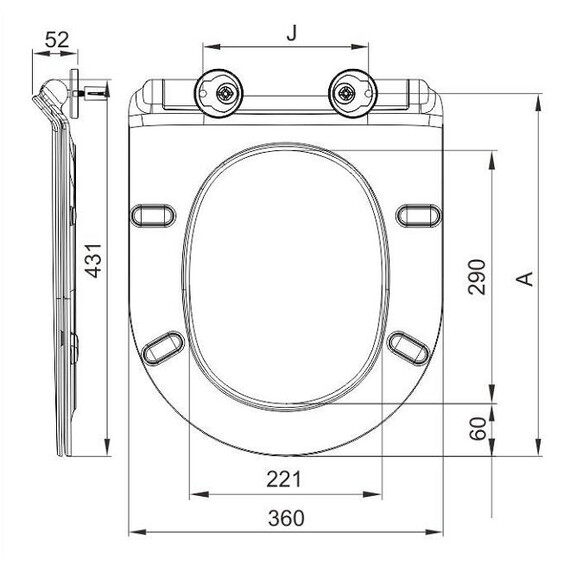 КРЫШКА - СИДЕНЬЕ  GARDENA БЕЛЫЙ (АРТ.2111)