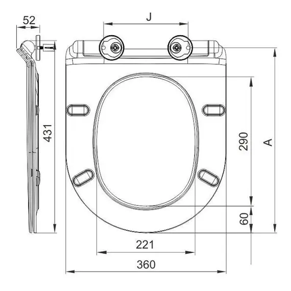 КРЫШКА - СИДЕНЬЕ  GARDENA БЕЛЫЙ (АРТ.2111)