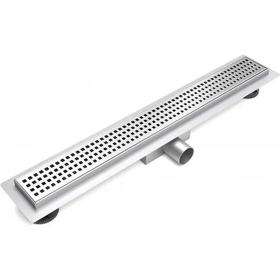 ЖЕЛОБ ДУШЕВОЙ ESBANO META РЕШЕТКА NICE ДЛИНА 60 СМ МАТОВЫЙ ХРОМ