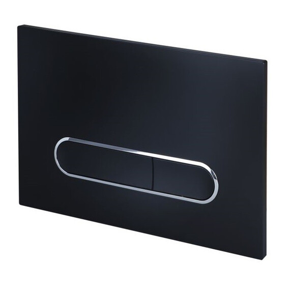 КЛАВИША ДЛЯ ИНСТАЛЛЯЦИИ ESBANO OVL-17MB МАТОВЫЙ ЧЕРНЫЙ