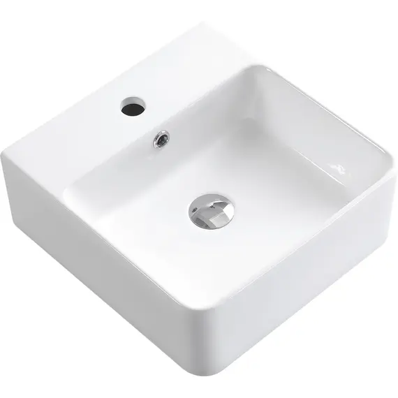 РАКОВИНА НАКЛАДНАЯ ESBANO CIRCON-40 БЕЛАЯ