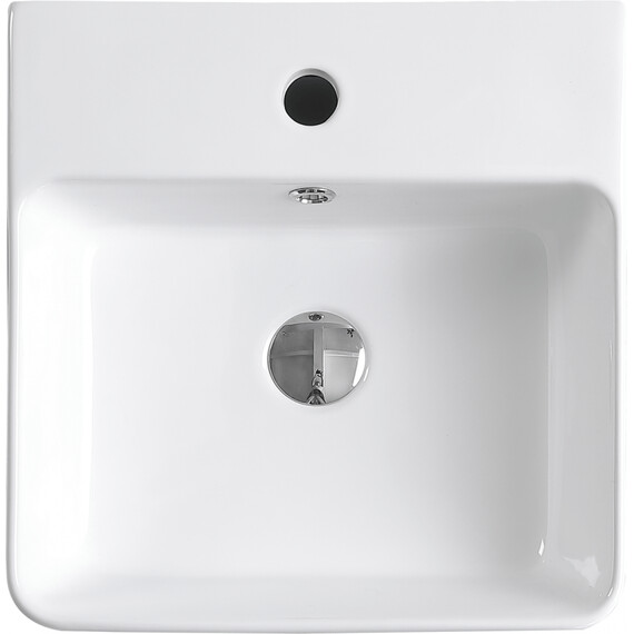 РАКОВИНА НАКЛАДНАЯ ESBANO CIRCON-40 БЕЛАЯ