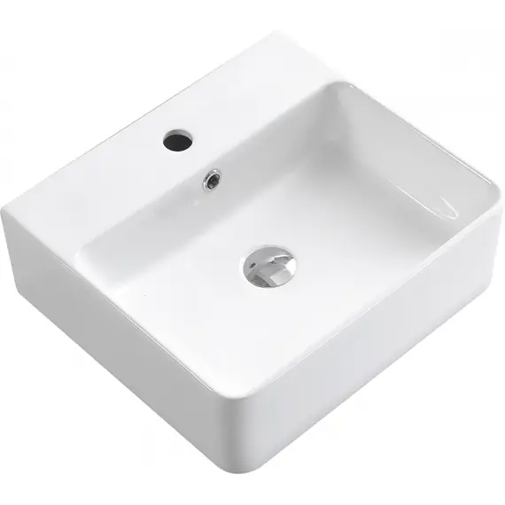 РАКОВИНА НАКЛАДНАЯ ESBANO CIRCON-46 БЕЛАЯ