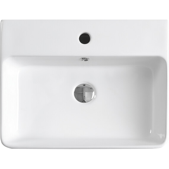 РАКОВИНА НАКЛАДНАЯ ESBANO CIRCON-52 БЕЛАЯ