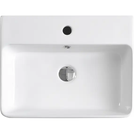 РАКОВИНА НАКЛАДНАЯ ESBANO CIRCON-52 БЕЛАЯ