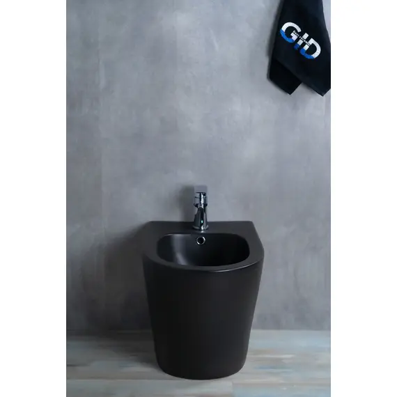 БИДЕ НАПОЛЬНОЕ GID BDN-30BM ЧЕРНОЕ МАТОВОЕ