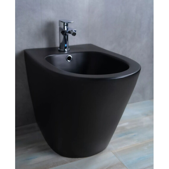 БИДЕ НАПОЛЬНОЕ GID BDN-30BM ЧЕРНОЕ МАТОВОЕ