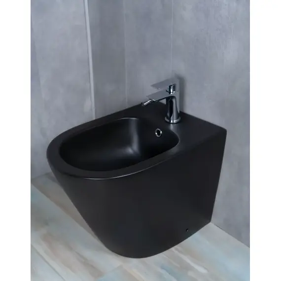 БИДЕ НАПОЛЬНОЕ GID BDN-30BM ЧЕРНОЕ МАТОВОЕ