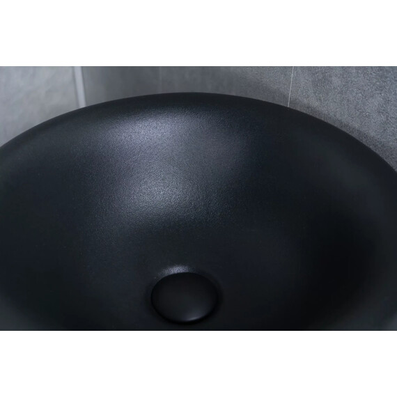 КЕРАМИЧЕСКАЯ НАПОЛЬНАЯ РАКОВИНА GID NB130BG ЧЕРНЫЙ ГРАФИТ