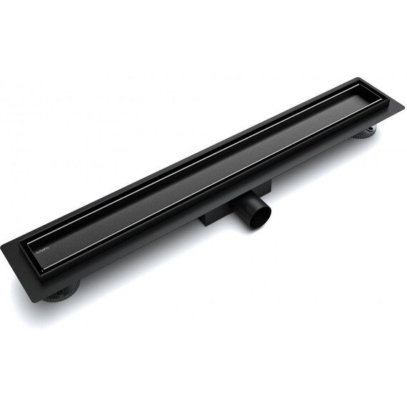 ЖЕЛОБ ДУШЕВОЙ ESBANO META РЕШЕТКА TILE ДЛИНА 70 СМ МАТОВЫЙ ЧЕРНЫЙ