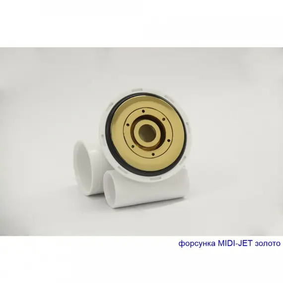 ГИДРОМАССАЖНАЯ АКРИЛОВАЯ ВАННА WHITECROSS LAYLA 170X75 "LINE NANO" ЗОЛОТО