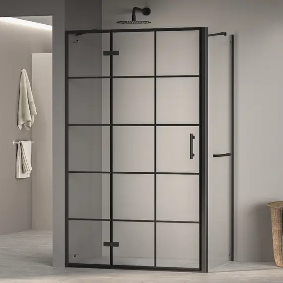 ДУШЕВОЙ УГОЛОК RGW PA-77-1B L (PA-07B L + Z-060-2B + ДЕРЖАТЕЛЬ O-204B)