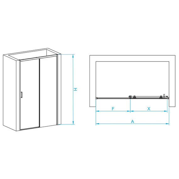 ДУШЕВАЯ ДВЕРЬ RGW PA-017B