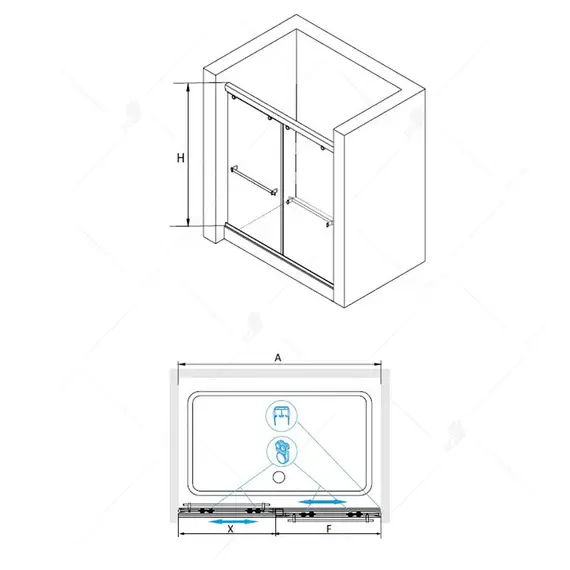 ДУШЕВАЯ ДВЕРЬ RGW TO-11