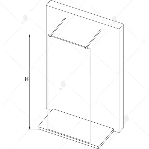 ДУШЕВАЯ ПЕРЕГОРОДКА RGW WA-016-1