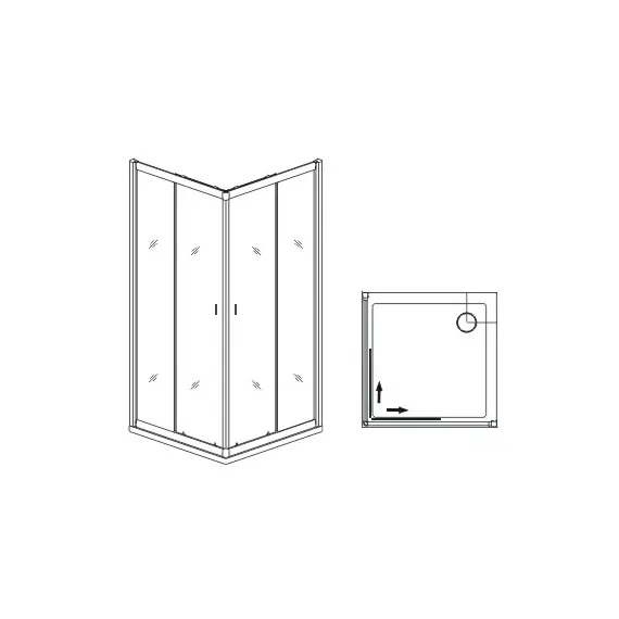 ДУШЕВОЙ УГОЛОК DOLPHIN TN-31