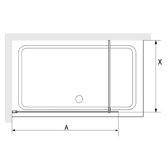 ДУШЕВАЯ ПЕРЕГОРОДКА RGW WA-08W