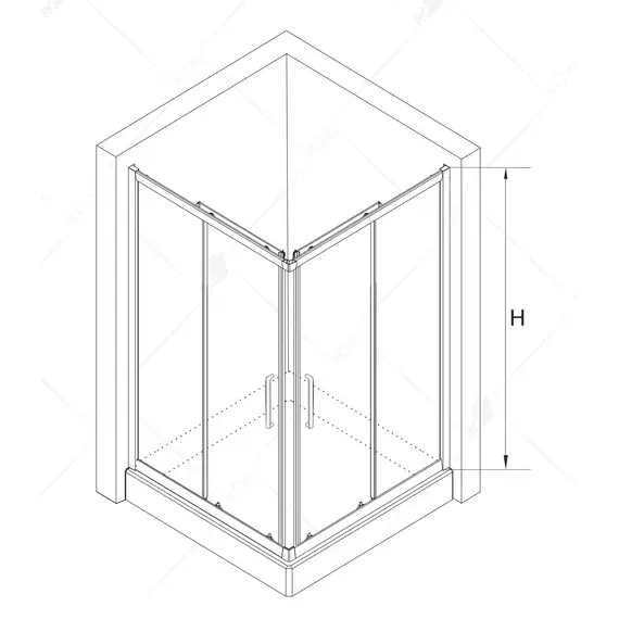 ДУШЕВОЙ УГОЛОК RGW CL-34B