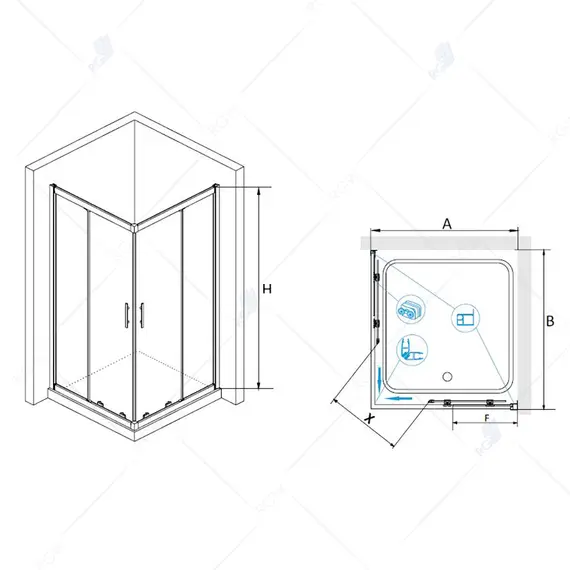ДУШЕВОЙ УГОЛОК RGW HO-31