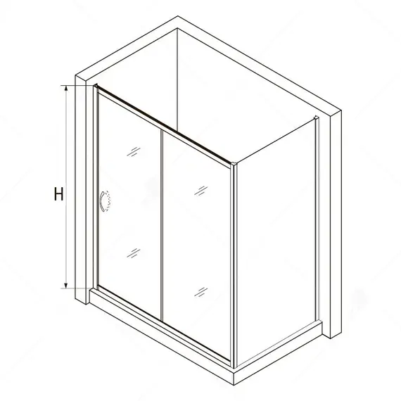 ДУШЕВОЙ УГОЛОК RGW PA-76 (PA-016 + Z-050-2)