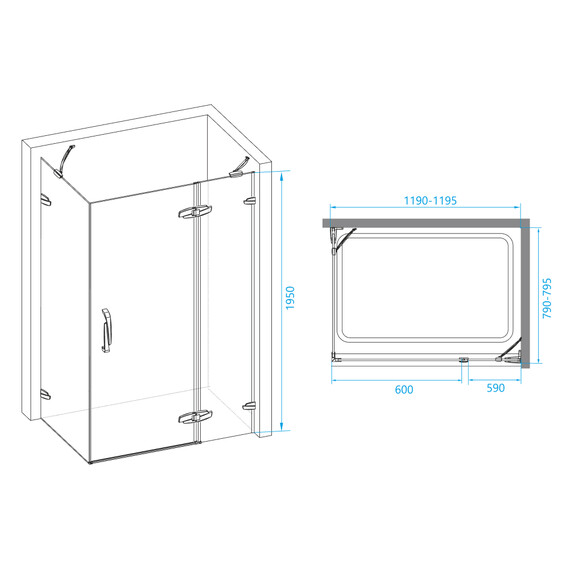 ДУШЕВОЙ УГОЛОК RGW SA-41