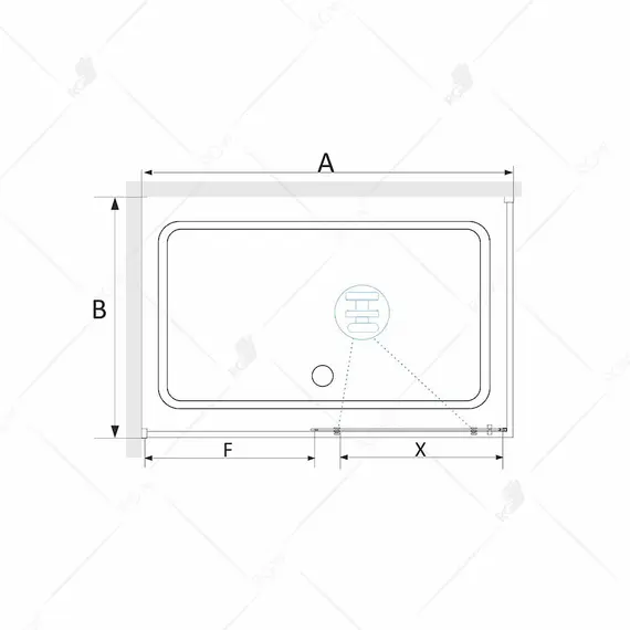 ДУШЕВОЙ УГОЛОК RGW SV-42 (SV-12 + Z-05)