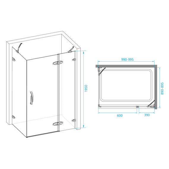 ДУШЕВОЙ УГОЛОК RGW SA-41