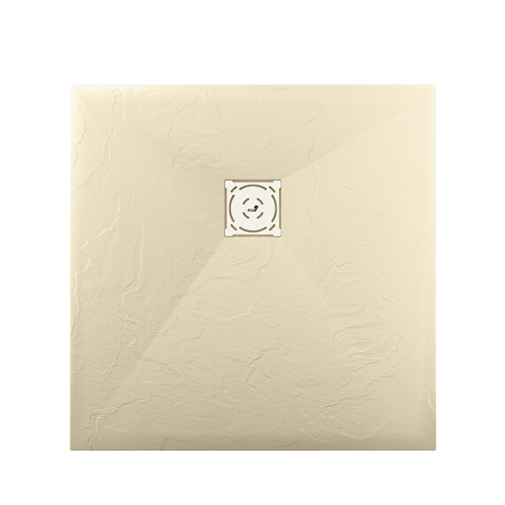 ДУШЕВОЙ ПОДДОН КВАДРАТНЫЙ RGW ST-BE БЕЖЕВЫЙ