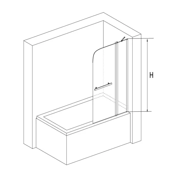ШТОРКА НА ВАННУ RGW SC-12