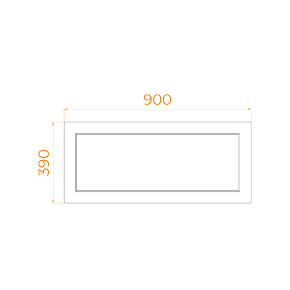 ЭКРАН ДЛЯ ДУШЕВОГО ПОДДОНА RGW NB/CL-S
