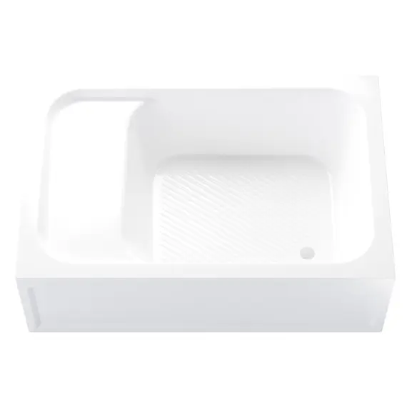 ДУШЕВОЙ ПОДДОН ПРЯМОУГОЛЬНЫЙ RGW BC/L (С СИДЕНЬЕМ)