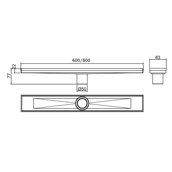 ДУШЕВОЙ ТРАП RGW SDR-02-E1
