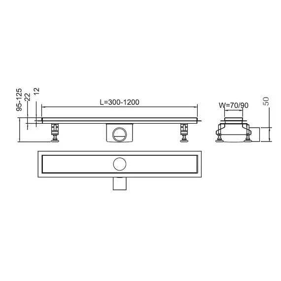 ДУШЕВОЙ ТРАП RGW SDR-01-E1