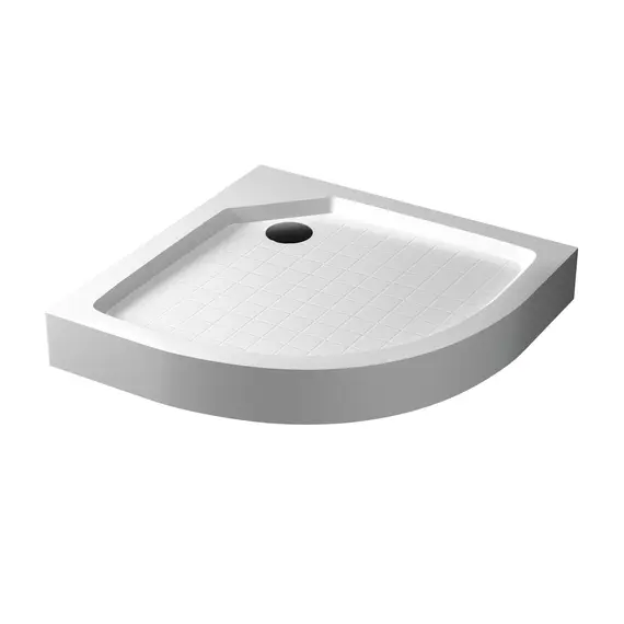 ДУШЕВОЙ ПОДДОН ПОЛУКРУГЛЫЙ RGW SMC/R W БЕЛЫЙ