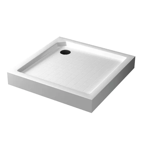 ДУШЕВОЙ ПОДДОН КВАДРАТНЫЙ RGW SMC-W БЕЛЫЙ