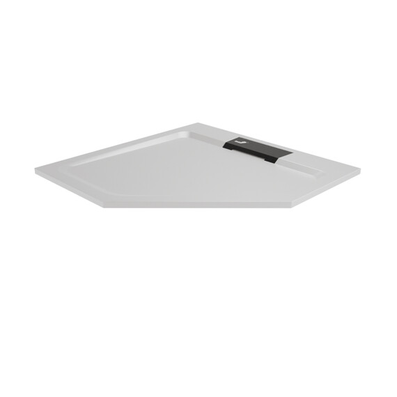 ДУШЕВОЙ ПОДДОН ТРАПЕЦИЯ RGW STA-61W БЕЛЫЙ