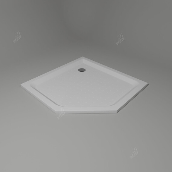 ДУШЕВОЙ ПОДДОН ТРАПЕЦИЯ RGW LUX/TN-TR 1000X1000