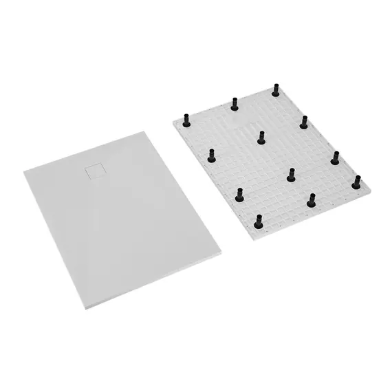 ДУШЕВОЙ ПОДДОН ПРЯМОУГОЛЬНЫЙ RGW TSS-W БЕЛЫЙ