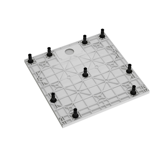 ДУШЕВОЙ ПОДДОН КВАДРАТНЫЙ RGW TUS-W БЕЛЫЙ