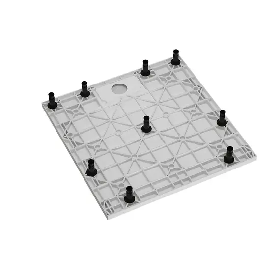 ДУШЕВОЙ ПОДДОН КВАДРАТНЫЙ RGW TUS-W БЕЛЫЙ