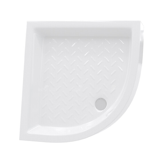 ПОДДОН ДЛЯ ДУША ПОЛУКРУГЛЫЙ КЕРАМИЧЕСКИЙ RGW CR/R