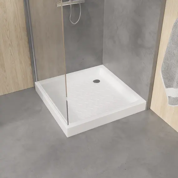 ПОДДОН ДЛЯ ДУША КВАДРАТНЫЙ КЕРАМИЧЕСКИЙ RGW CR