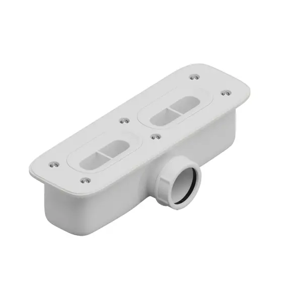 ДУШЕВОЙ ПОДДОН КВАДРАТНЫЙ RGW STL-W БЕЛЫЙ 900X900