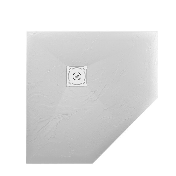 ДУШЕВОЙ ПОДДОН ТРАПЕЦИЯ RGW ST/T-W БЕЛЫЙ